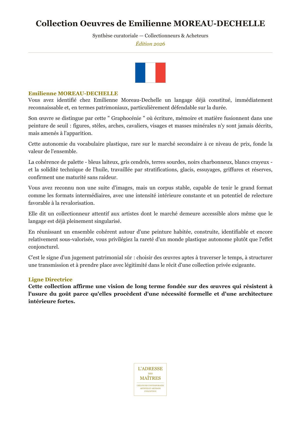 Informe de análisis y recomendaciones para compradores y coleccionistas